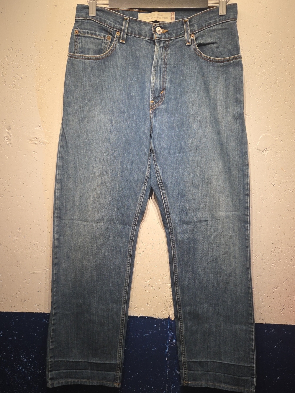 Men's Levi's Relaxed Fit Blue Denim Jeans (32x32) - Picture 2 of 7